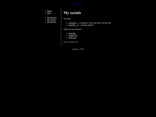socials screenshot