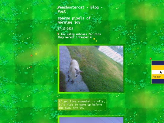 sparsepixelsofmorningjoy screenshot