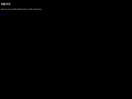 PIZZAJAMESMENU screenshot