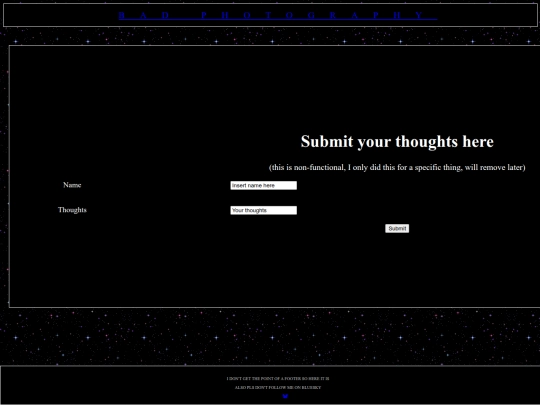 feedback screenshot