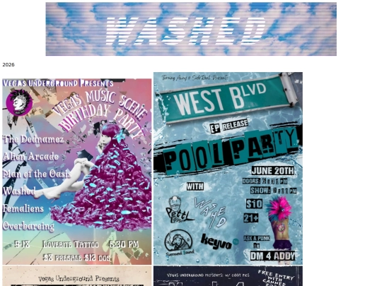 shows/Past screenshot
