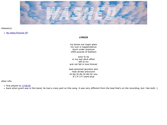 songs/forever screenshot