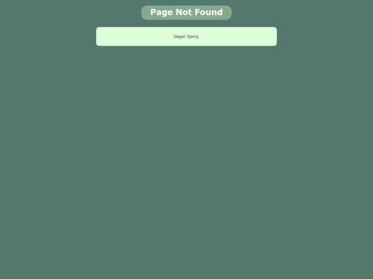 not_found screenshot