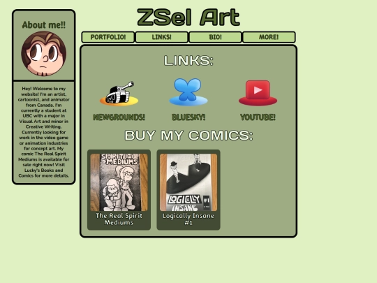 links screenshot