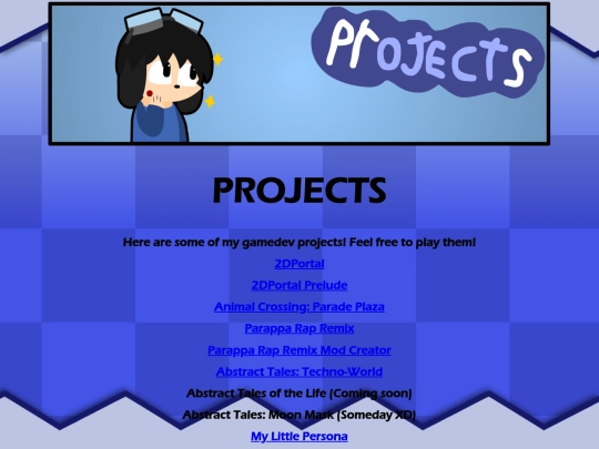 projects screenshot