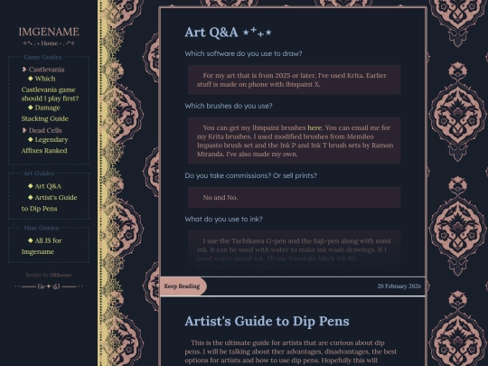 guides/art-guides screenshot