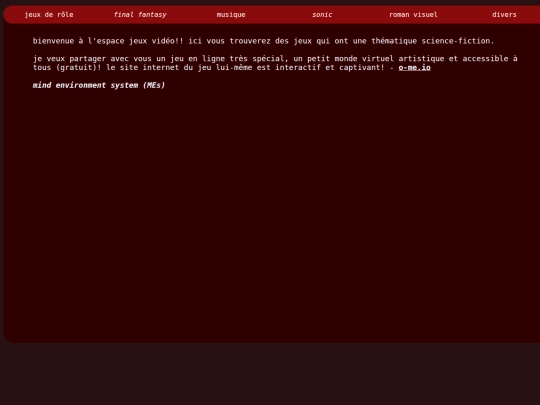 biblio/jeuxvideo/jeuxvidiframe screenshot