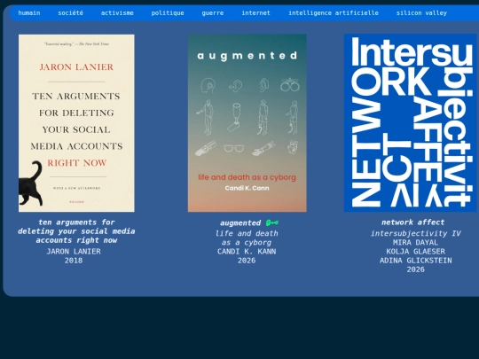 biblio/livres/livreshumain screenshot