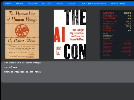 biblio/livres/livresintelartif screenshot