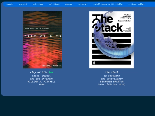 biblio/livres/livressociete screenshot