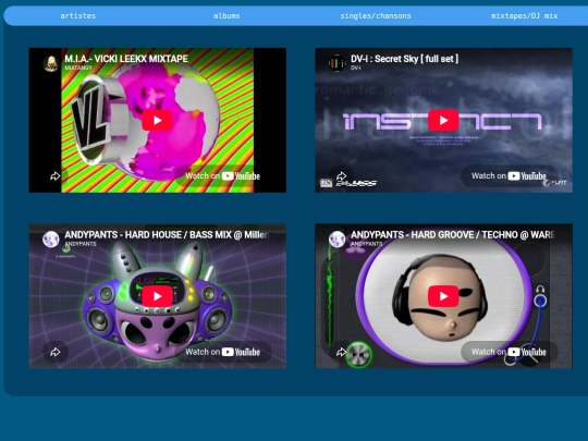 biblio/musique/mixdj screenshot
