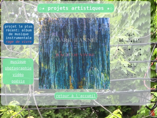 projets screenshot