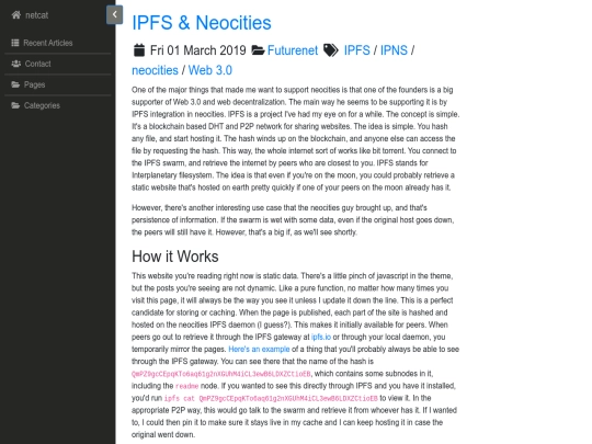 ipfs-neocities screenshot