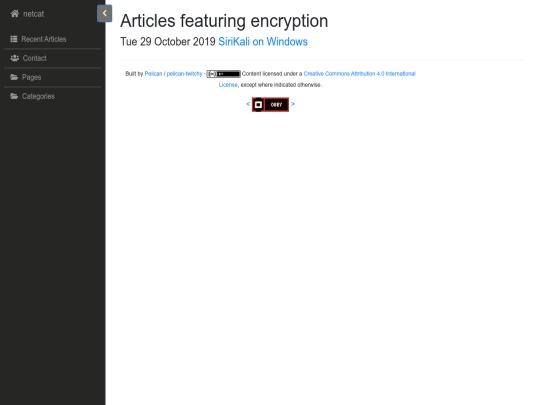 tag/encryption screenshot