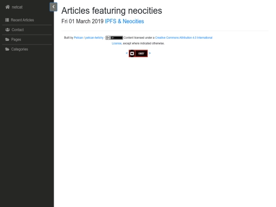 tag/neocities screenshot