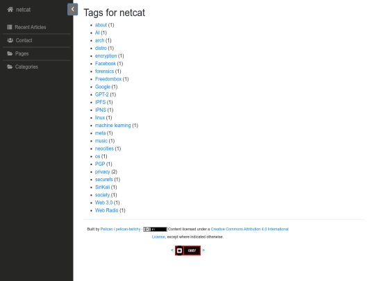 tags screenshot
