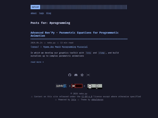 tags/programming screenshot