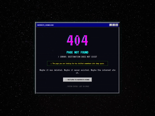not_found screenshot