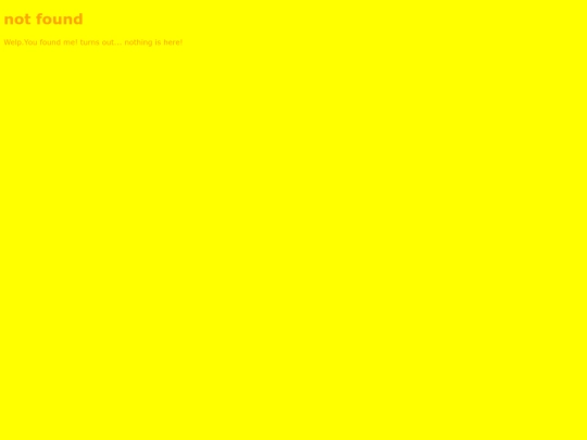 not_found screenshot