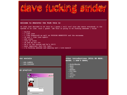 dave_intro screenshot