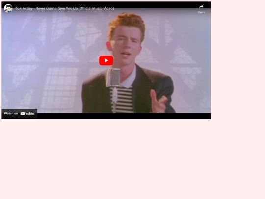 rickroll screenshot