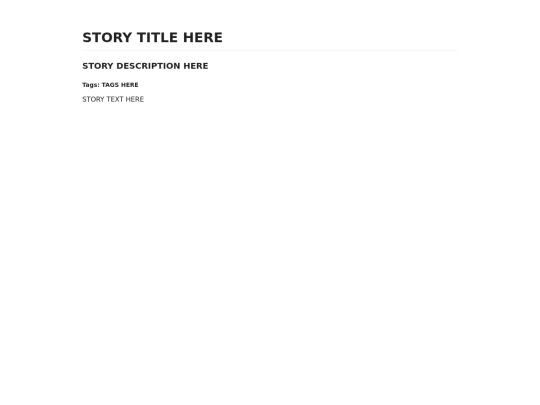 Stories/EmptyStory screenshot