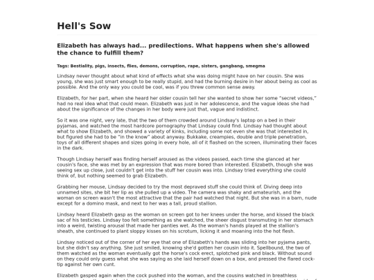 Stories/HellSow screenshot