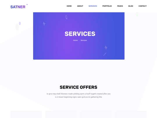 services screenshot