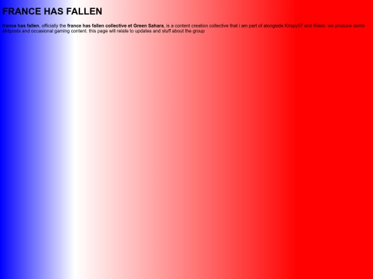 francehasfallen screenshot