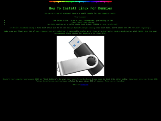 LinuxTutorialForDummies screenshot