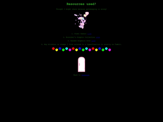 Resources screenshot