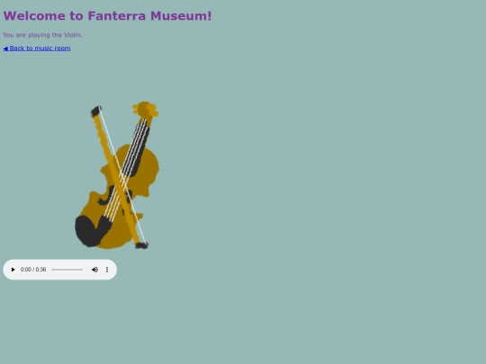 museum/music/violin screenshot