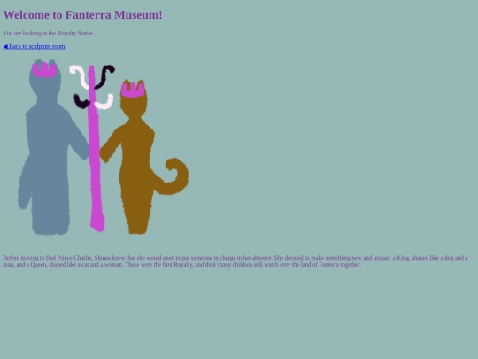 museum/sculptures/rulers screenshot