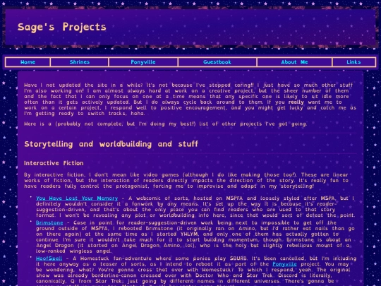 projects screenshot