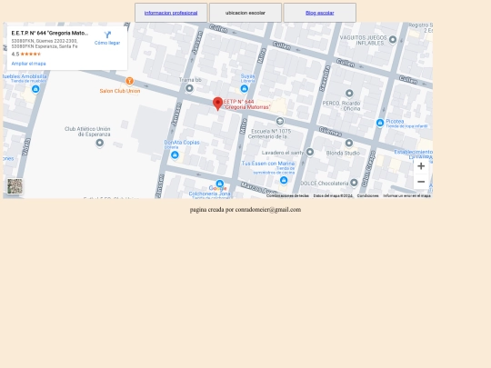 escuela screenshot