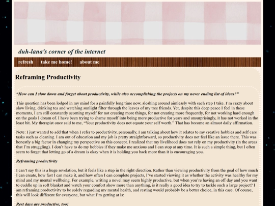 reframing-productivity screenshot