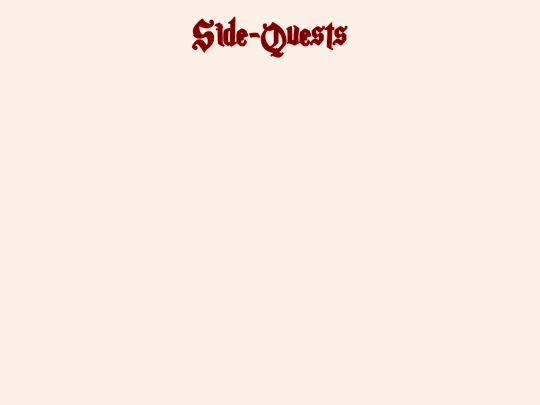 sidequests screenshot