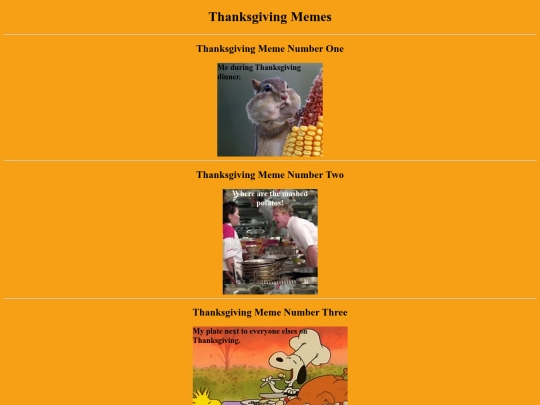 thanksgiving-meme-activity screenshot