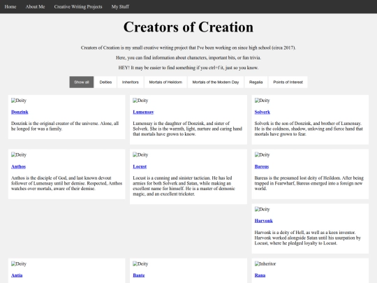 Archived/creators-landing screenshot