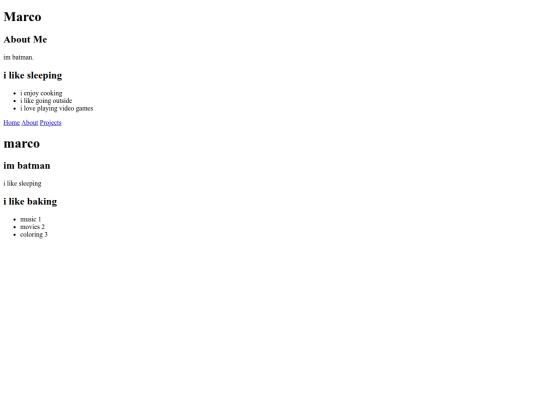index screenshot