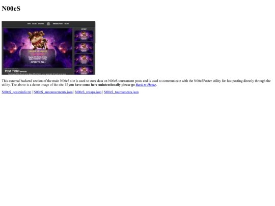 N00eS screenshot