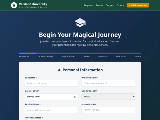 application screenshot