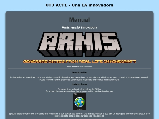 cuadernodeclase/arnis screenshot