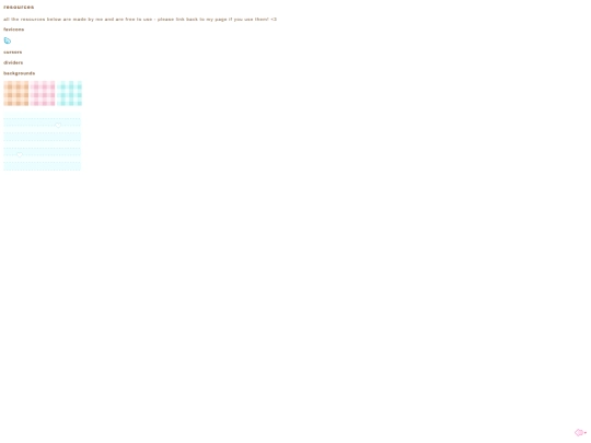 resources screenshot