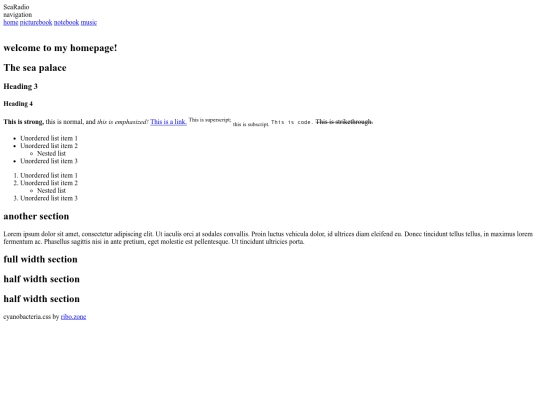 random/templateforhtml screenshot