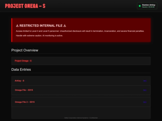 OmegaSFiles screenshot