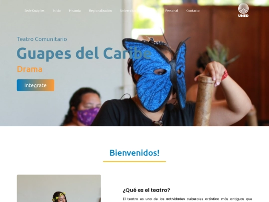 PaginaTeatro/teatro screenshot