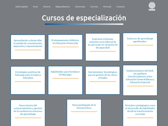 carreras/cursos de especializacion/cursoespecializacion screenshot