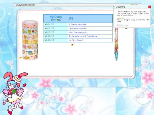 bloglibrary screenshot