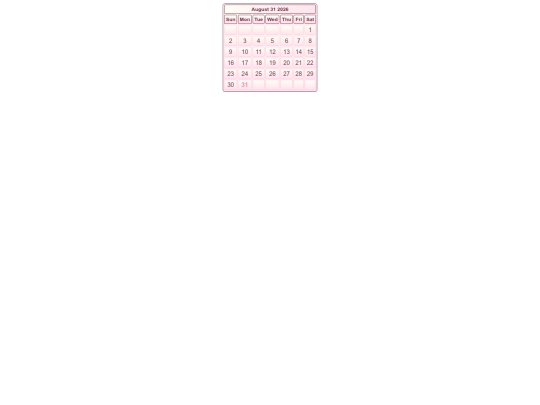 calendar screenshot